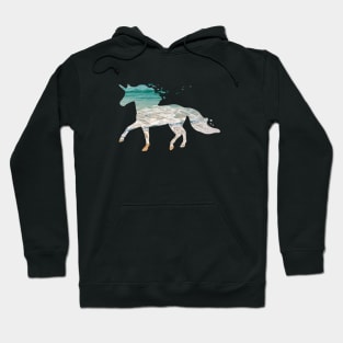 Water Horse Spirit Unicorn Sea Ocean Nokk Hoodie